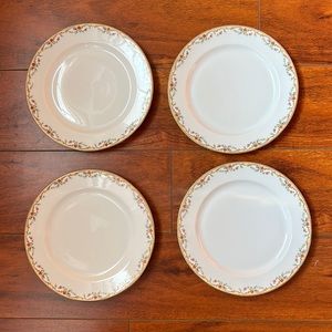 Reserved for Lea Set of 4 Vintage Limoges France Vignaud  7” Plate